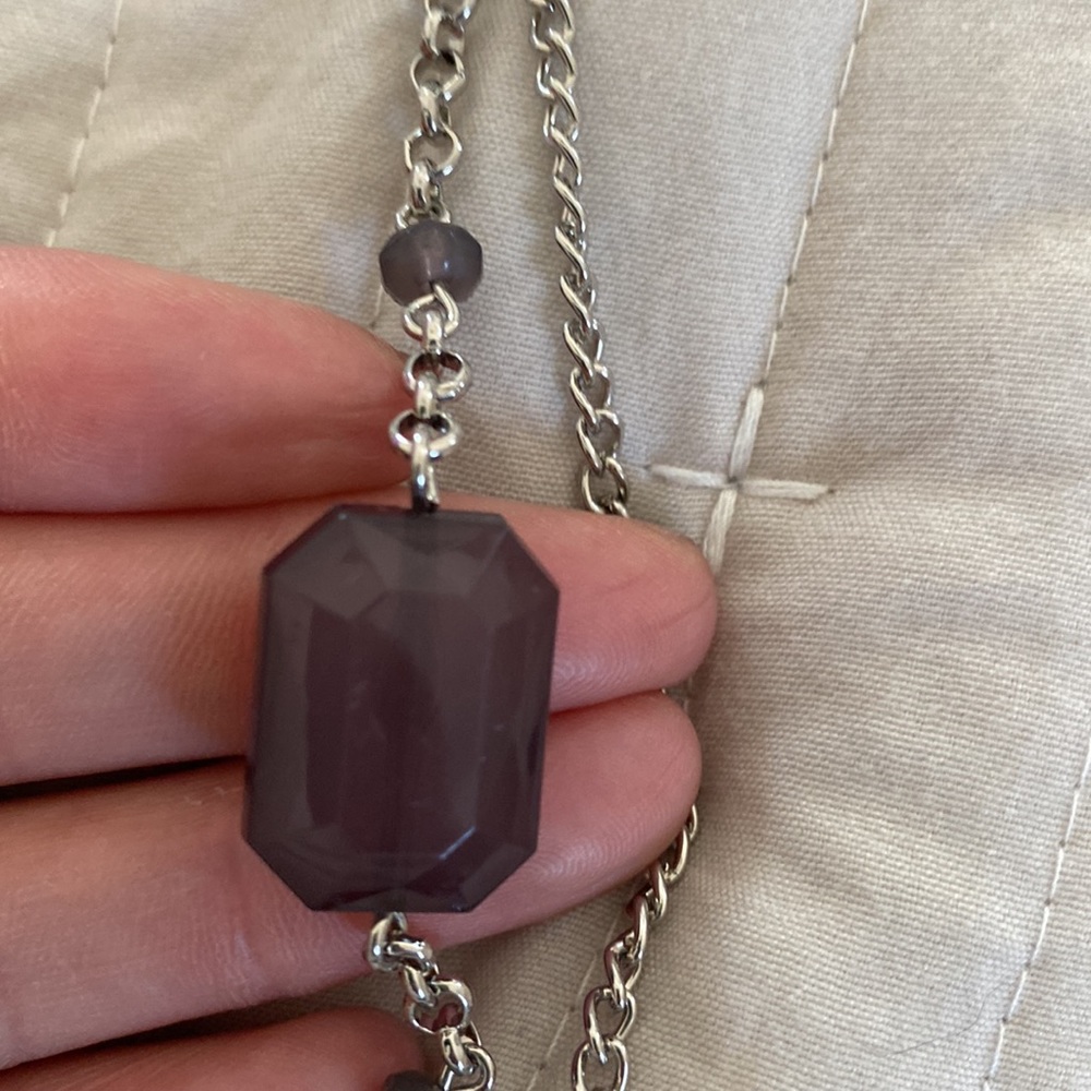 Silver necklace - Picture 3 of 3